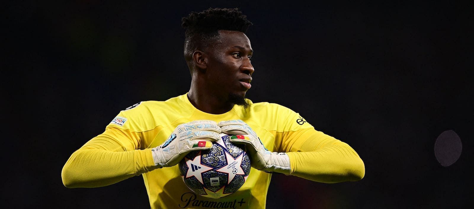 Andre Onana for Inter Milan in the Champions League final last season.