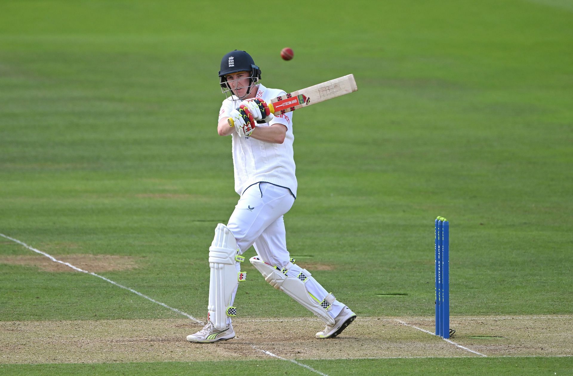 Harry Brook was out for 3 in the first innings at Headingley. (Pic: Getty Images)