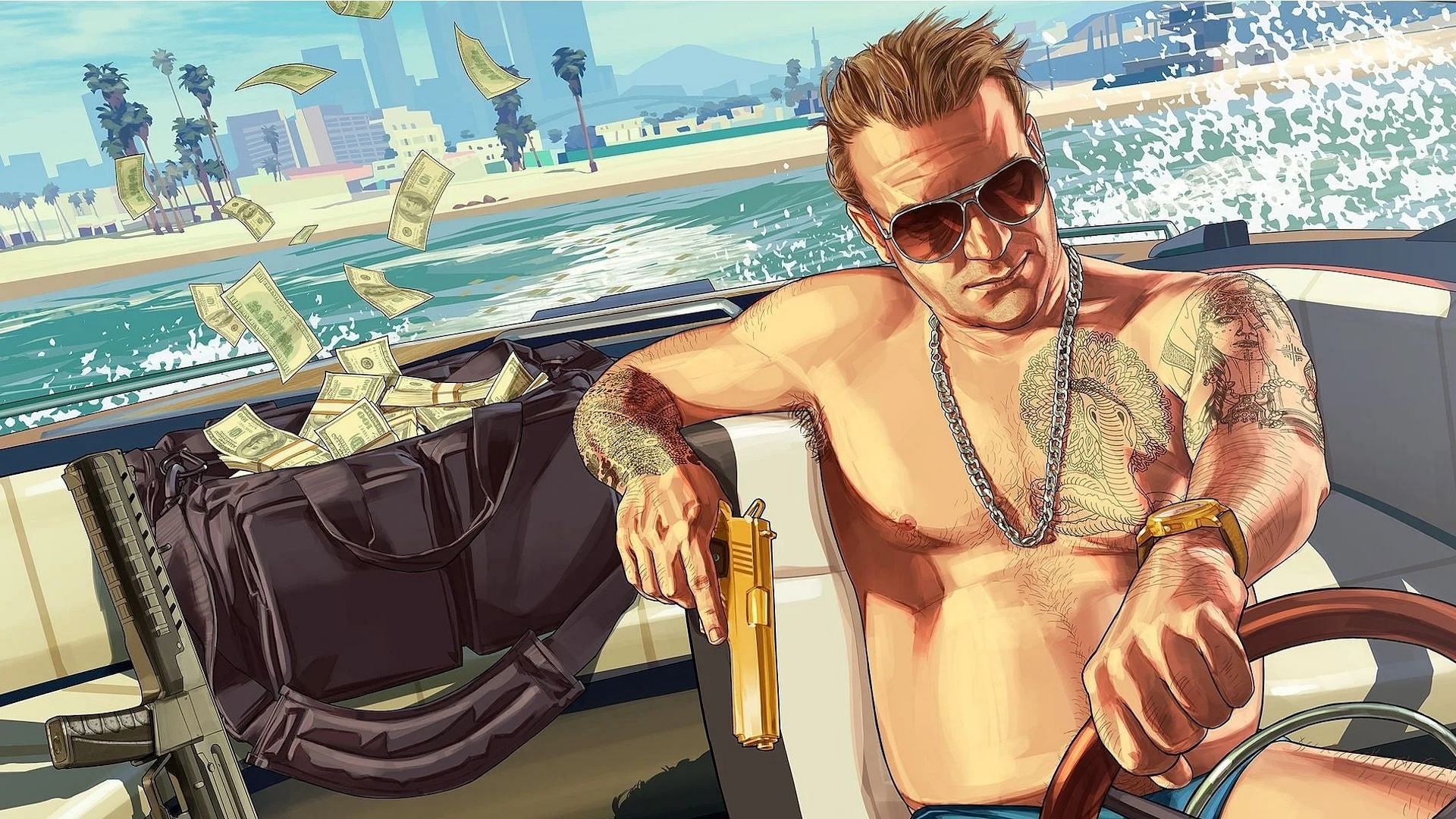 Many games don&#039;t die when they&#039;re making as much of a profit as this one (Image via Rockstar Games)