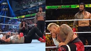 The Usos send a message after pinning Roman Reigns and beating The Bloodline at Money in the Bank