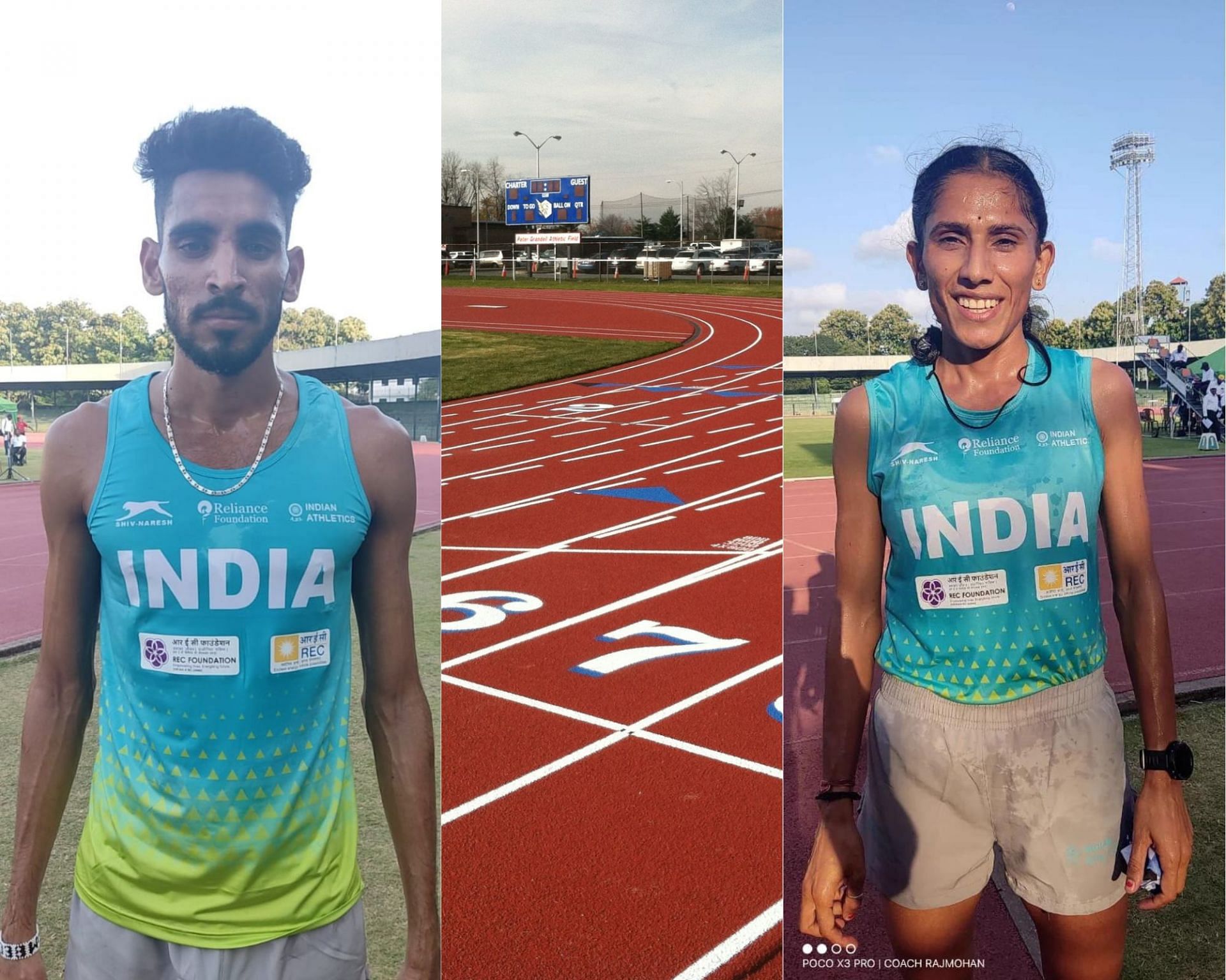 Bal Kishan and Priti Lamba win gold medals in the 3000m steeplechase at ...