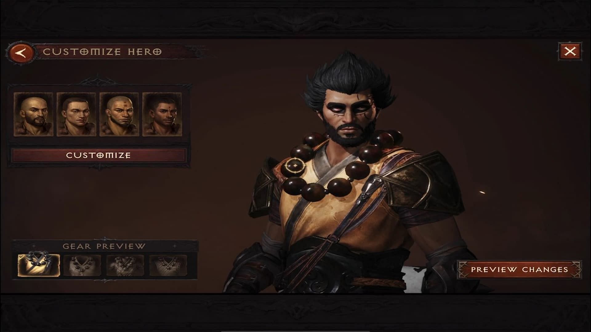 You can customize your character&#039;s appearance in Diablo Immortal (Image via Blizzard Entertainment)