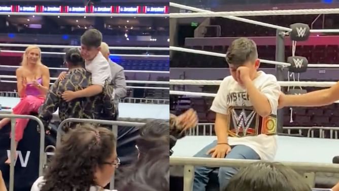 39-year-old WWE Superstar comforts crying young fan in heartwarming video