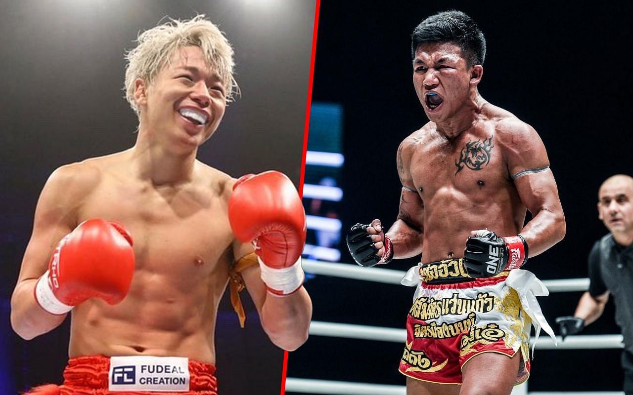 Takeru (Left) has had Rodtang (Right) in his sights since arriving in ONE Championship