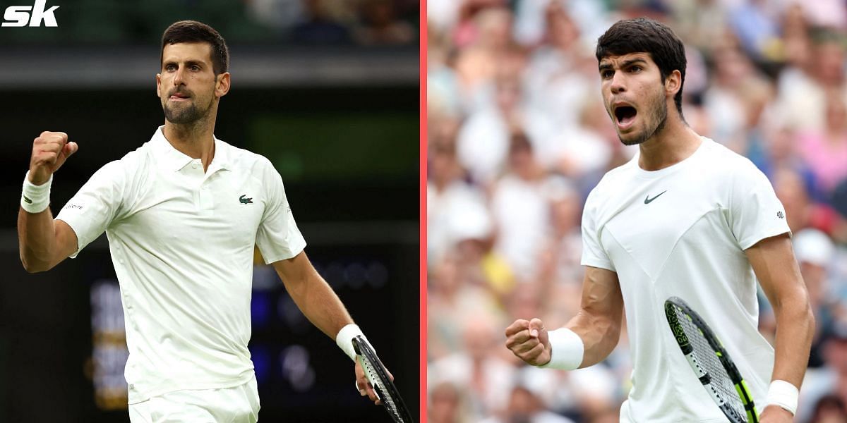 Novak Djokovic vs Carlos Alcaraz is the Wimbledon final