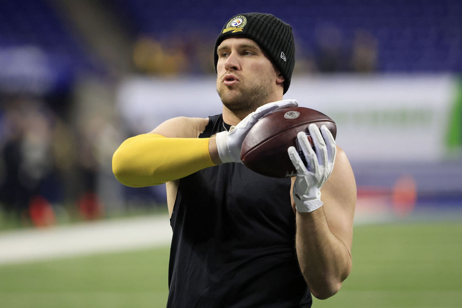 TJ Watt at Pittsburgh Steelers v Indianapolis Colts