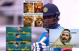 "He's official Mr. Inconsistent!"- Top 10 funny memes after Sanju Samson failed in 2nd India vs West Indies ODI