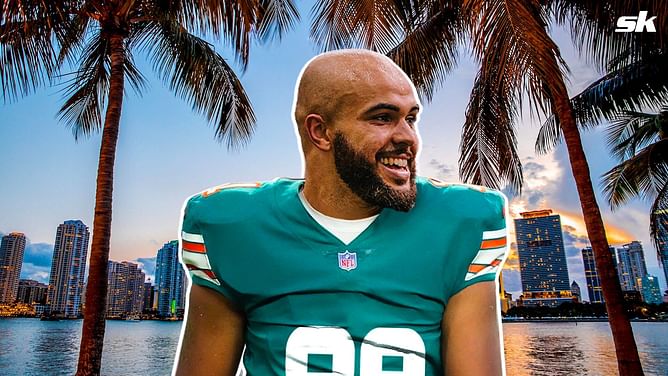 Dolphins training camp 2023: 'Beast' TE emerging as Mike Gesicki's replacement
