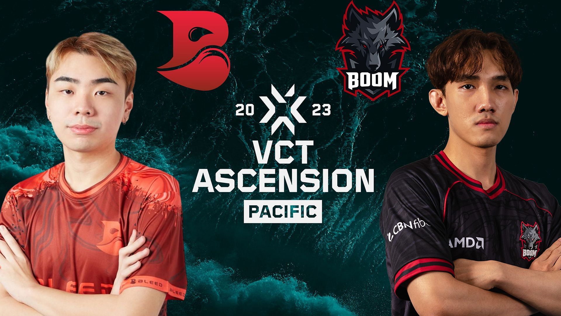 BLEED vs BOOM Esports at VCT Ascension Pacific 2023 (Image via Sportskeeda)