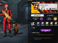 Neel Gaming’s Free Fire ID, stats, rank, guild, and more