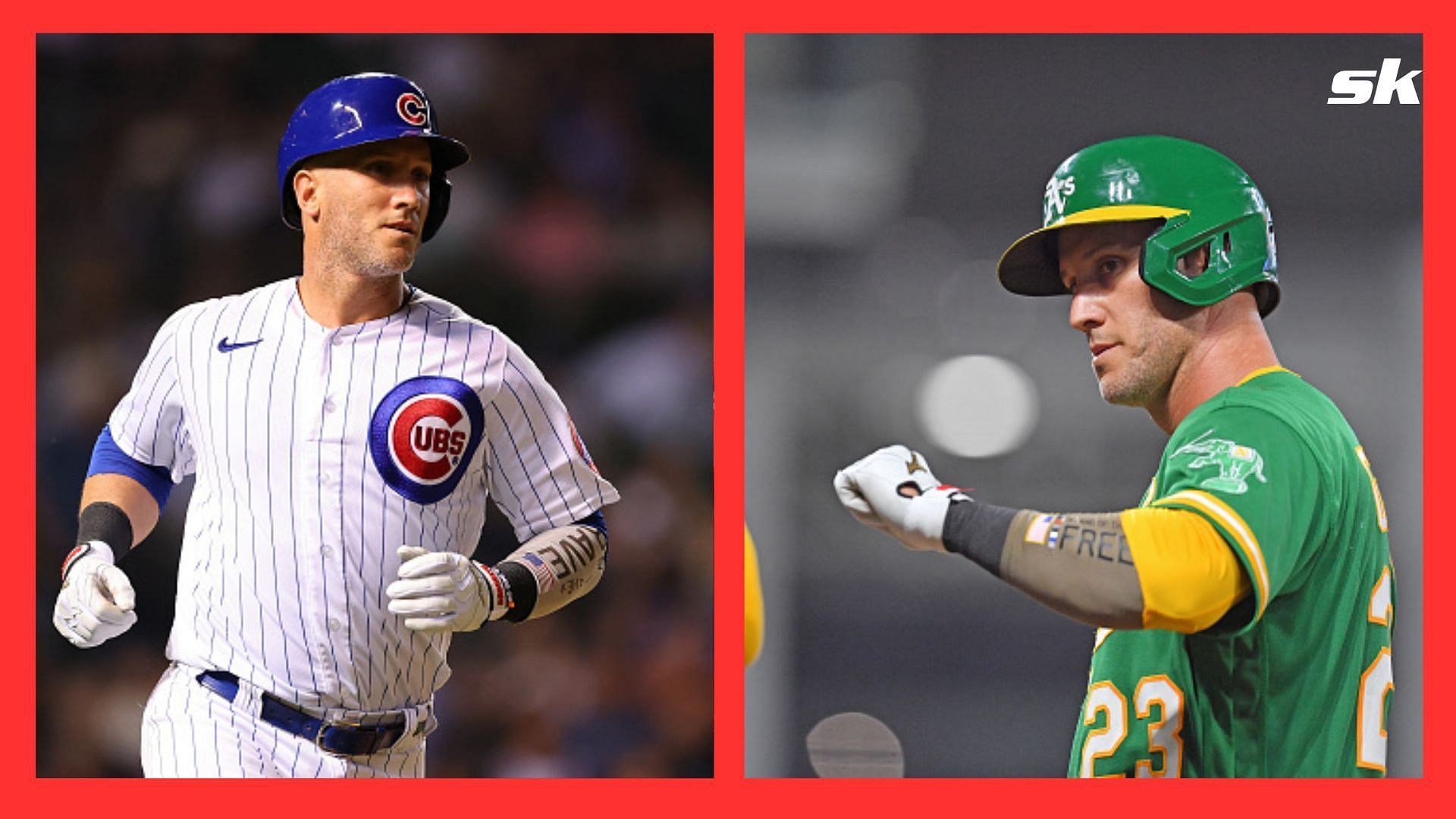 Which Athletics players also played for the Cubs? MLB Immaculate