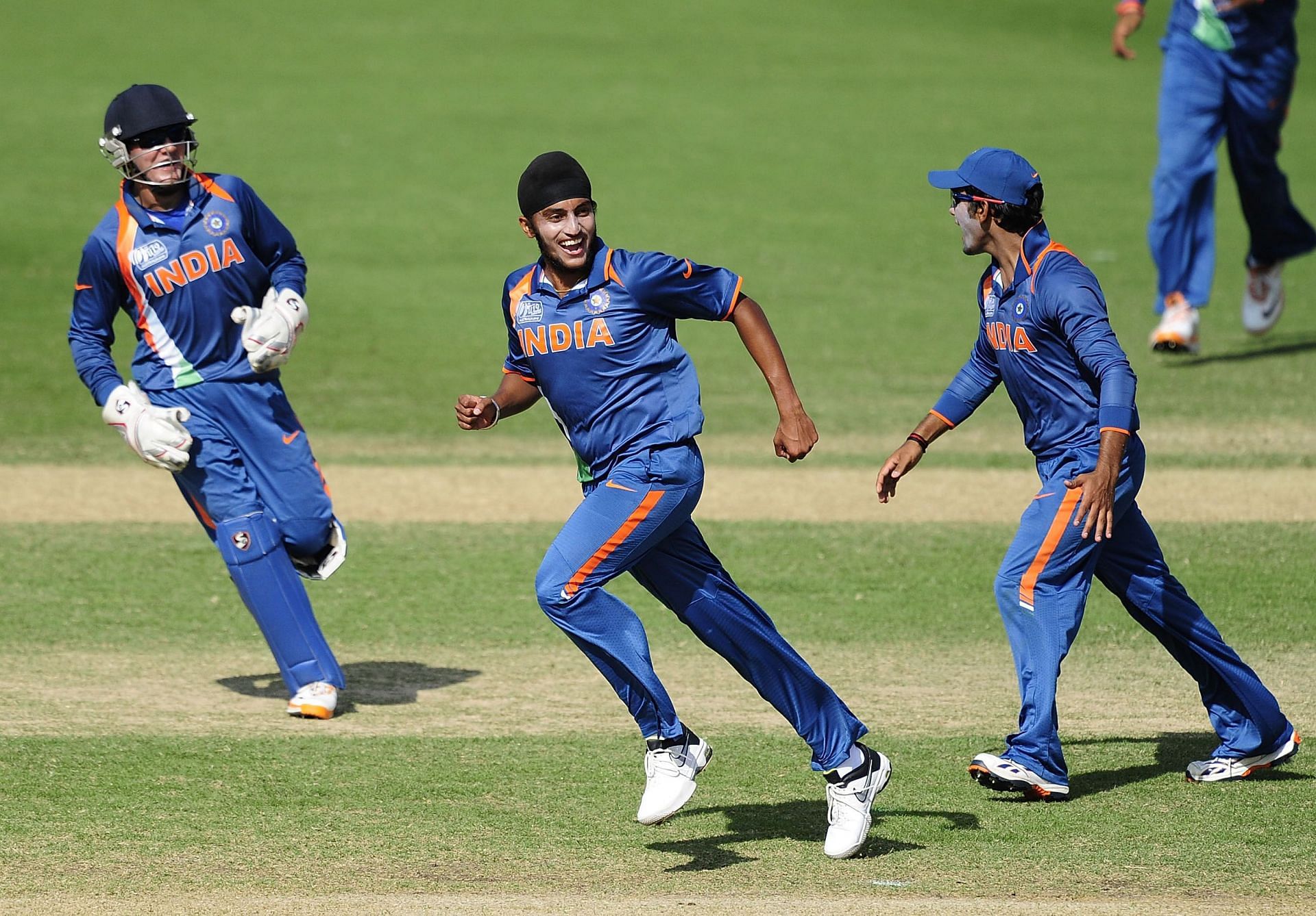 Harmeet Singh in action during the 2012 U-19 World Cup