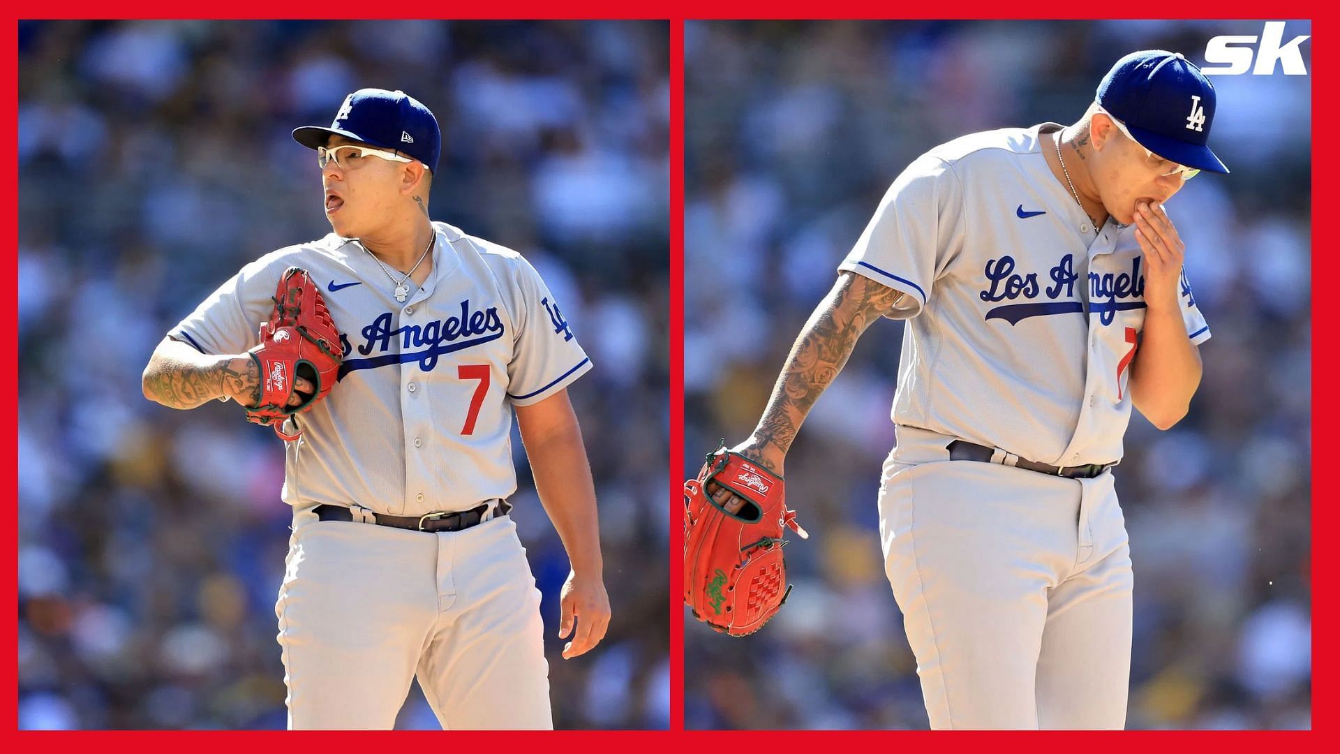 Los Angeles Dodgers fans frustrated as Julio Urias gives up five runs in first inning against Kansas City Royals