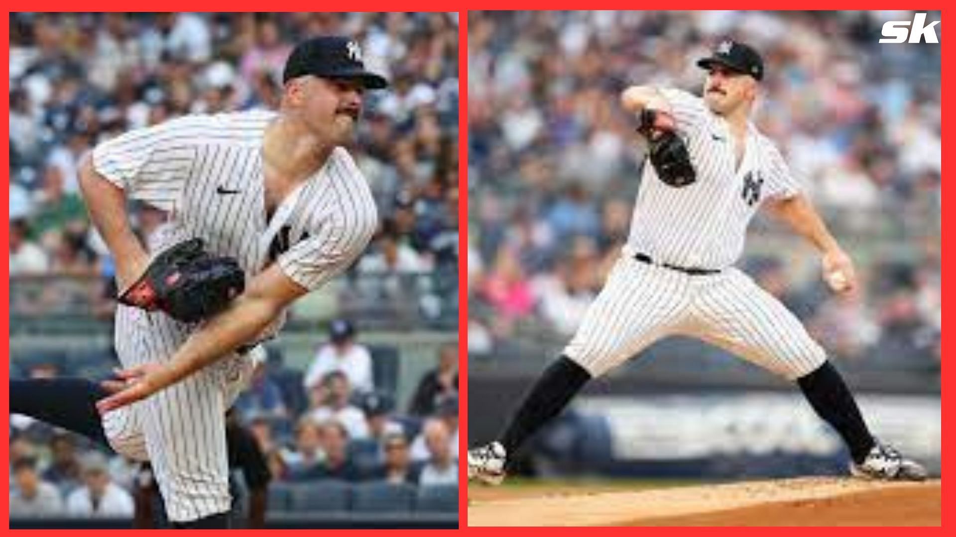  Yankees ace Carlos Rodon overwhelmed as pitcher recieves a standing ovation for his performance vs Mets