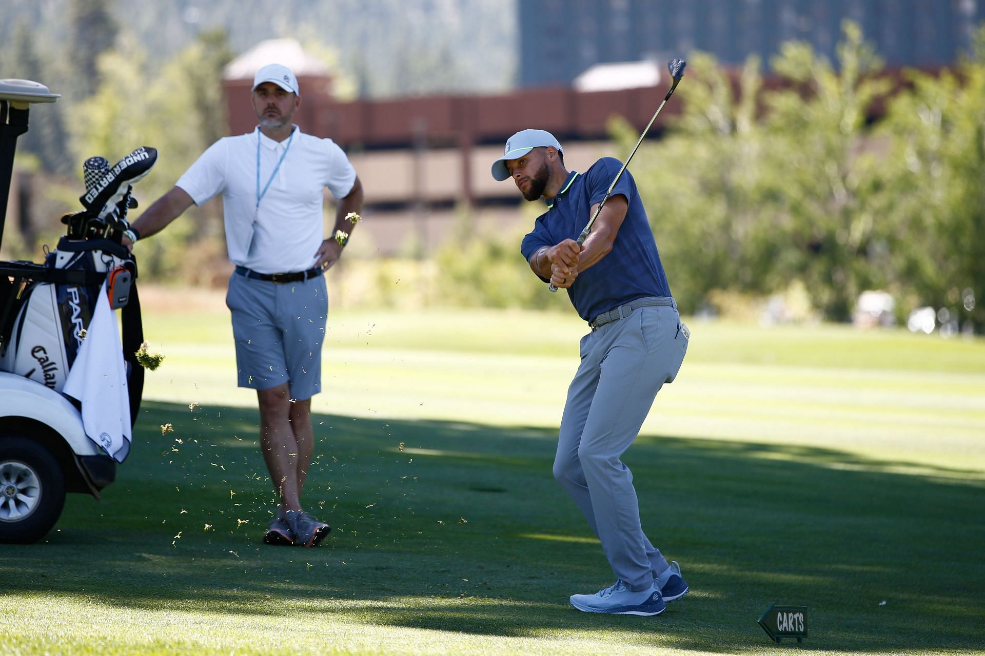Celebrity golf tournament: Steph Curry, Mahomes, Barkley and others
