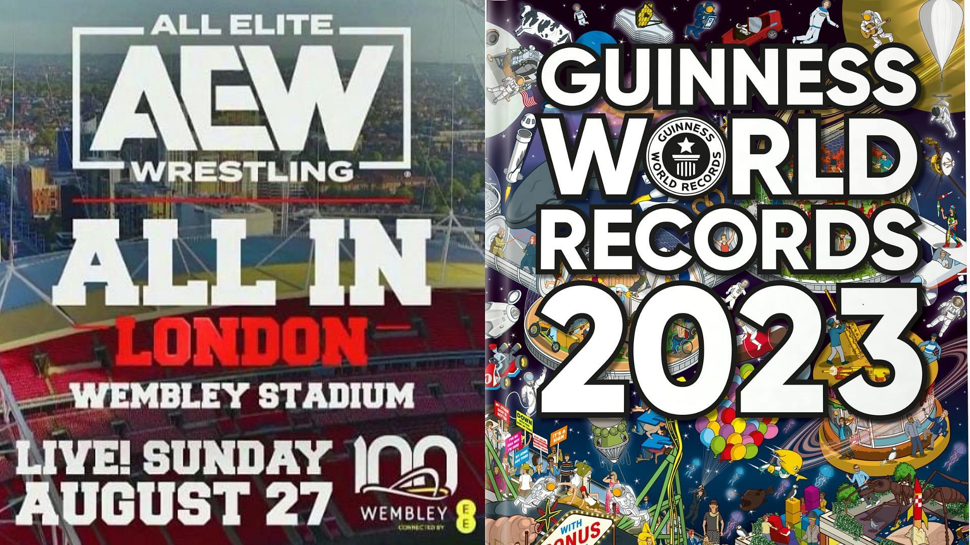 Which AEW star wants to break a Guinness World Record at All In?