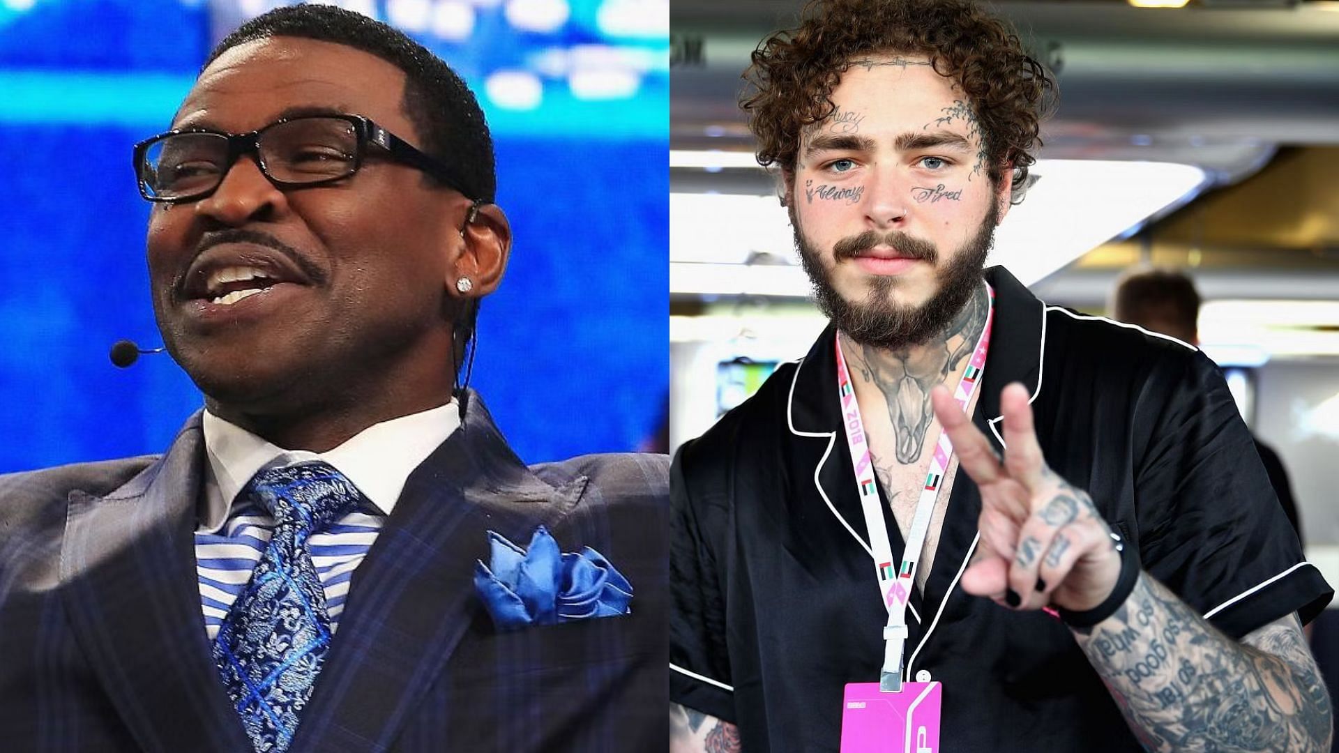 Dallas Cowboys sent former wide receiver Michael Irvin an image wherein Post Malone was wearing the number 88 jersey.