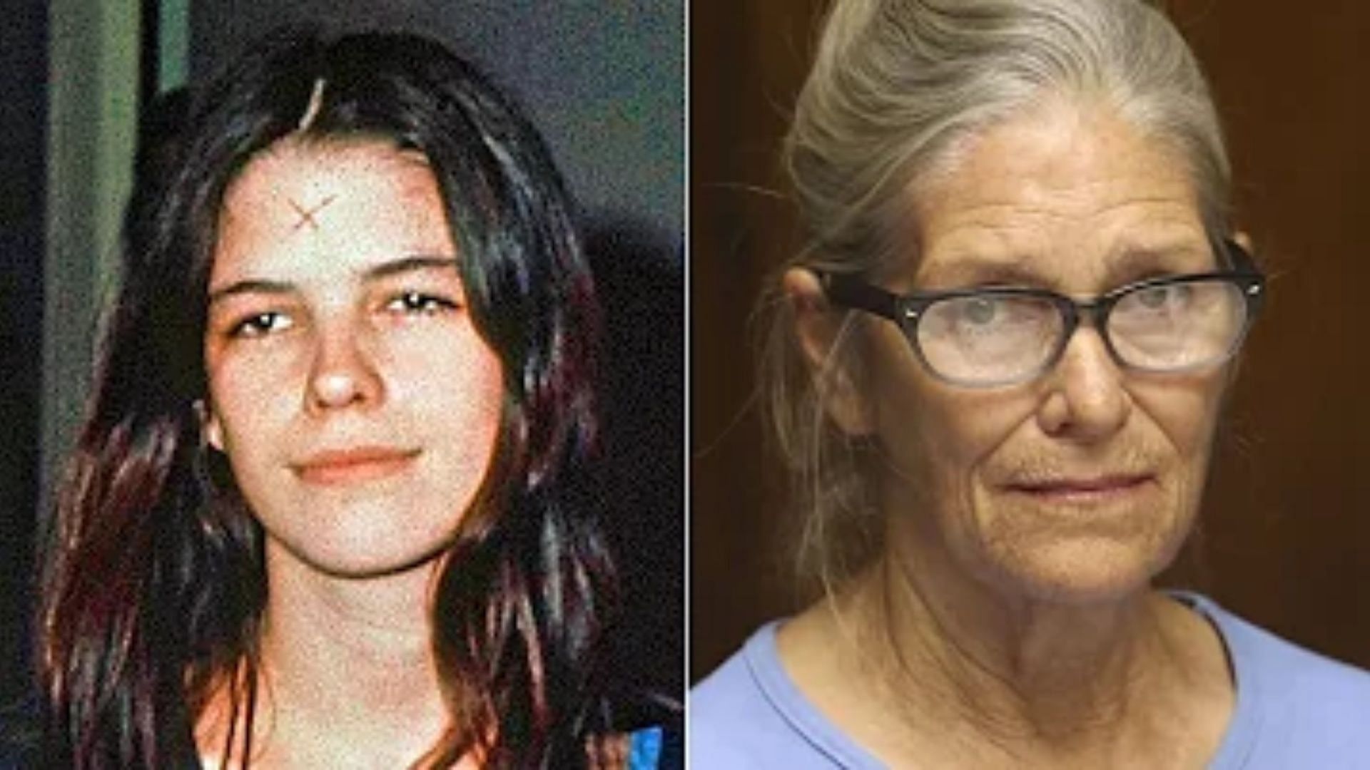 Leslie Van Houten. (Photo via @Loren012728591/Twitter)