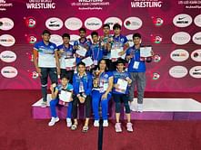 U15 Asian Wrestling Championship 2023: India wins 8 medals on Day 2