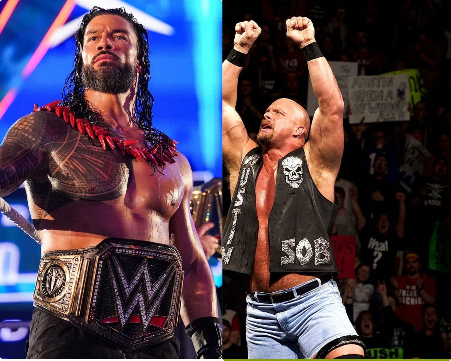Stone Cold and Roman Reigns are the biggest superstars of their respective generations