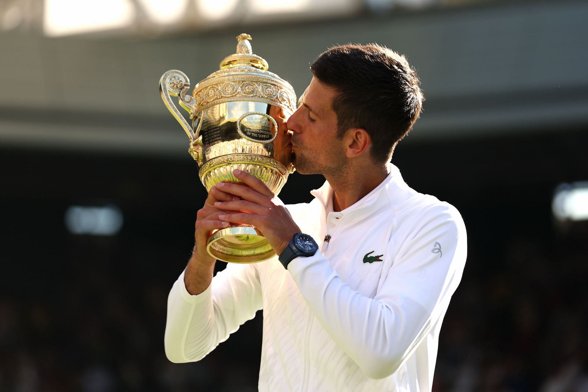 Novak Djokovic is a seven-time Wimbledon champion.