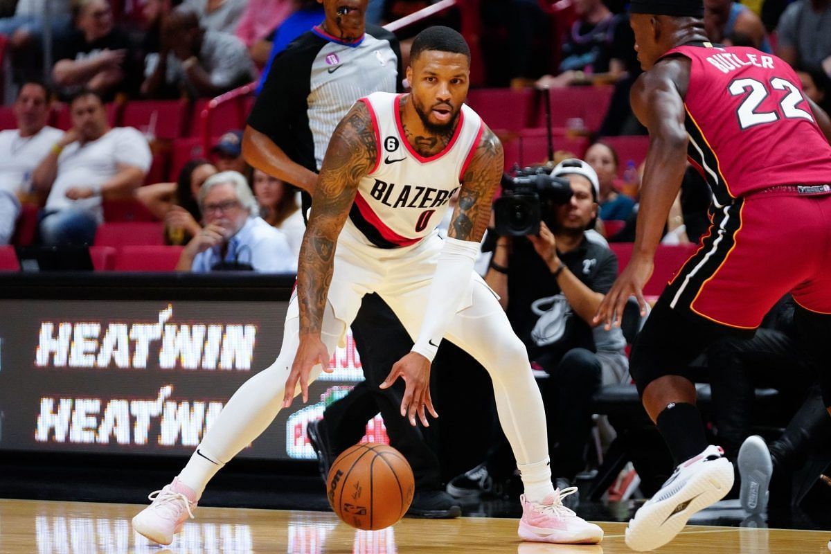 A four-team trade could be one option the Heat can acquire Damian Lillard