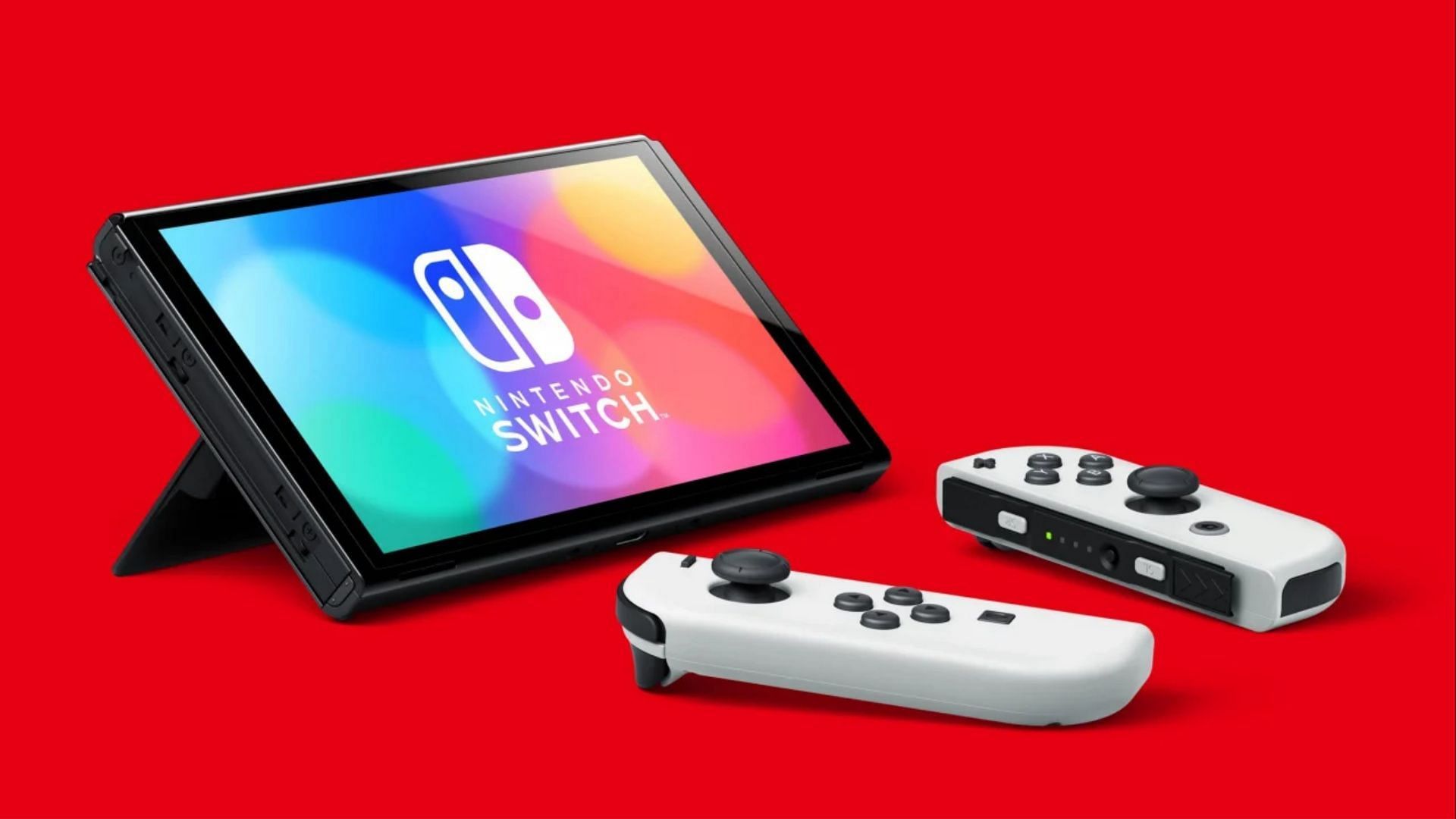 The OLED Model is the latest in the current Nintendo Switch family (Image via Nintendo)
