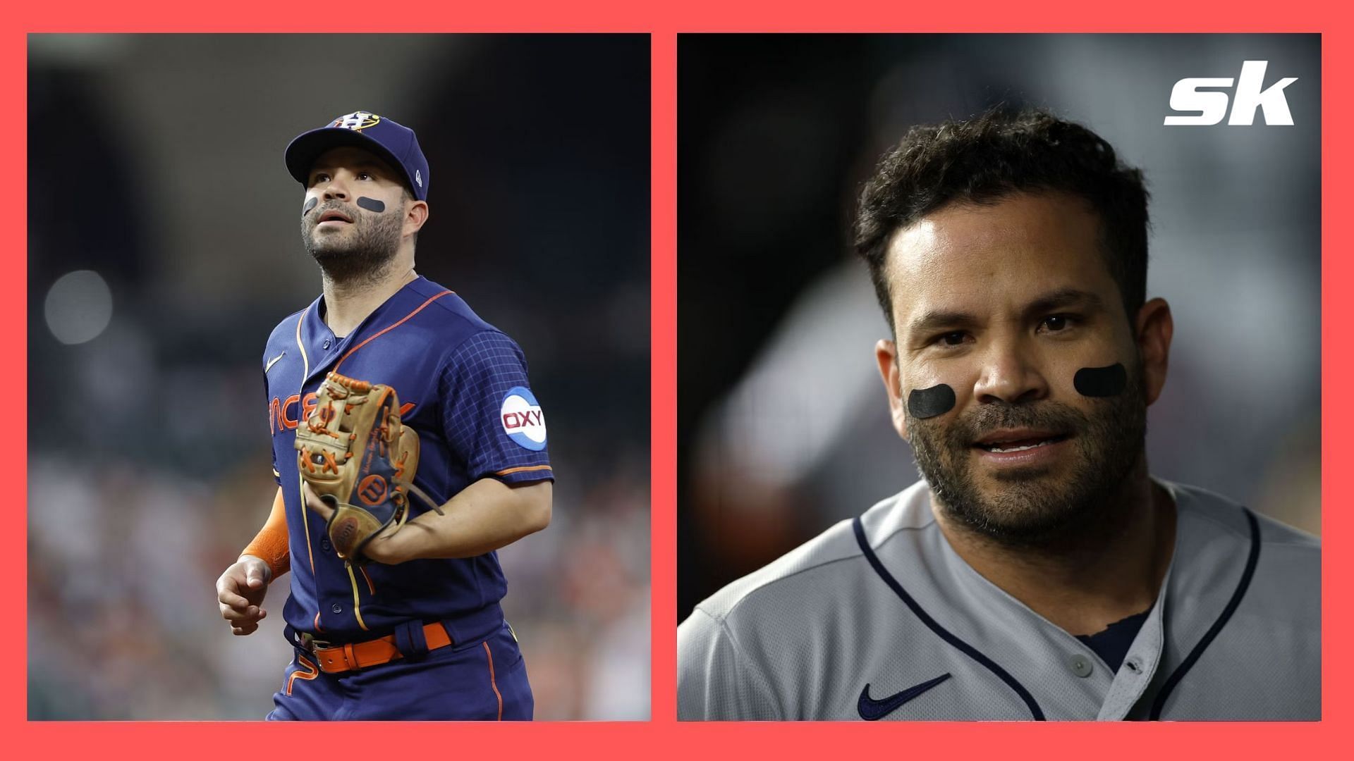 Jose Altuve placed on injured list by Astros with left oblique