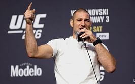 "I really hope I don't have to shoot" - Sean Strickland gets confronted by UFC light heavyweight over an old 'gay, PC beta male' comment