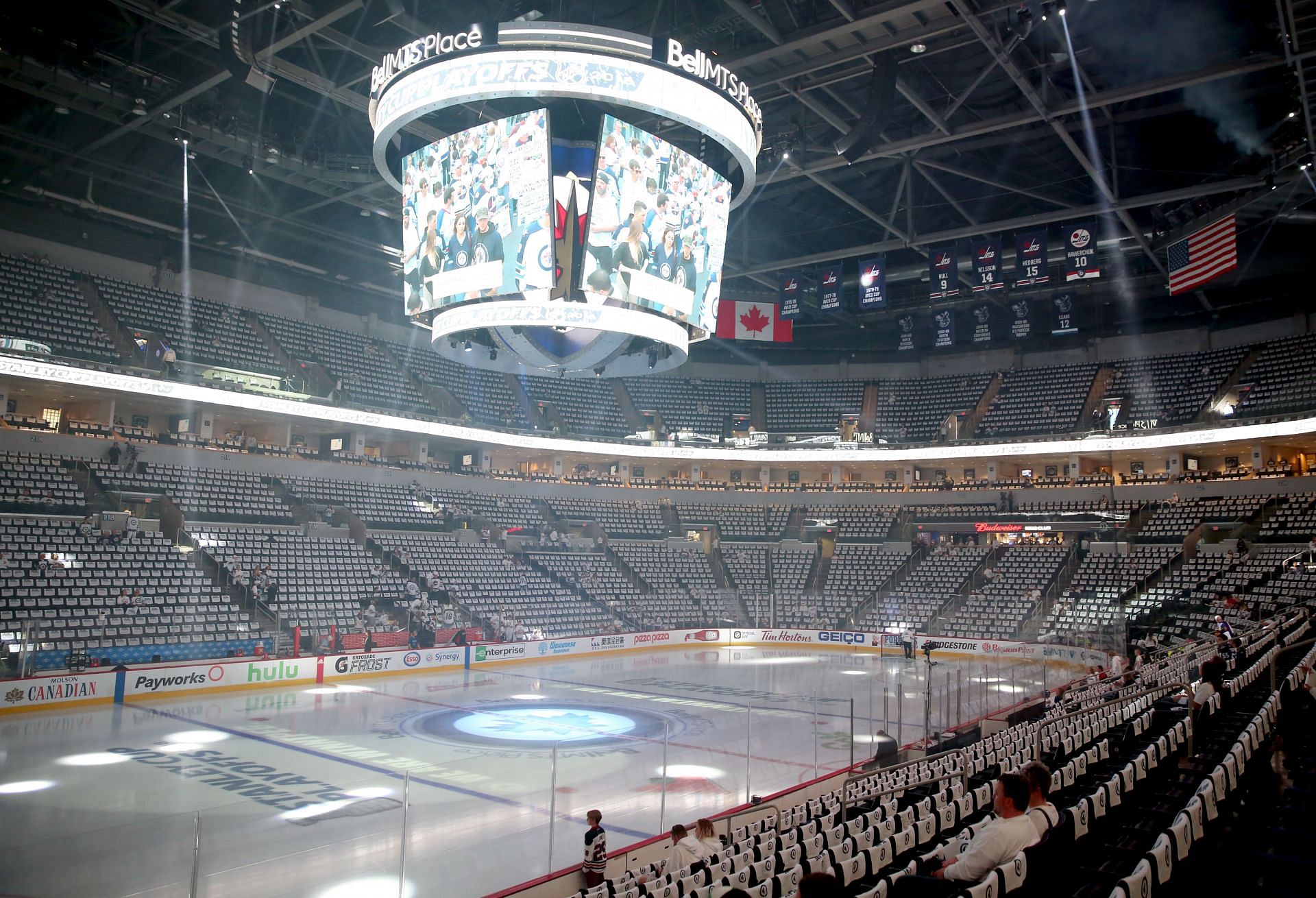 Vegas Golden Knights v Winnipeg Jets - Game One