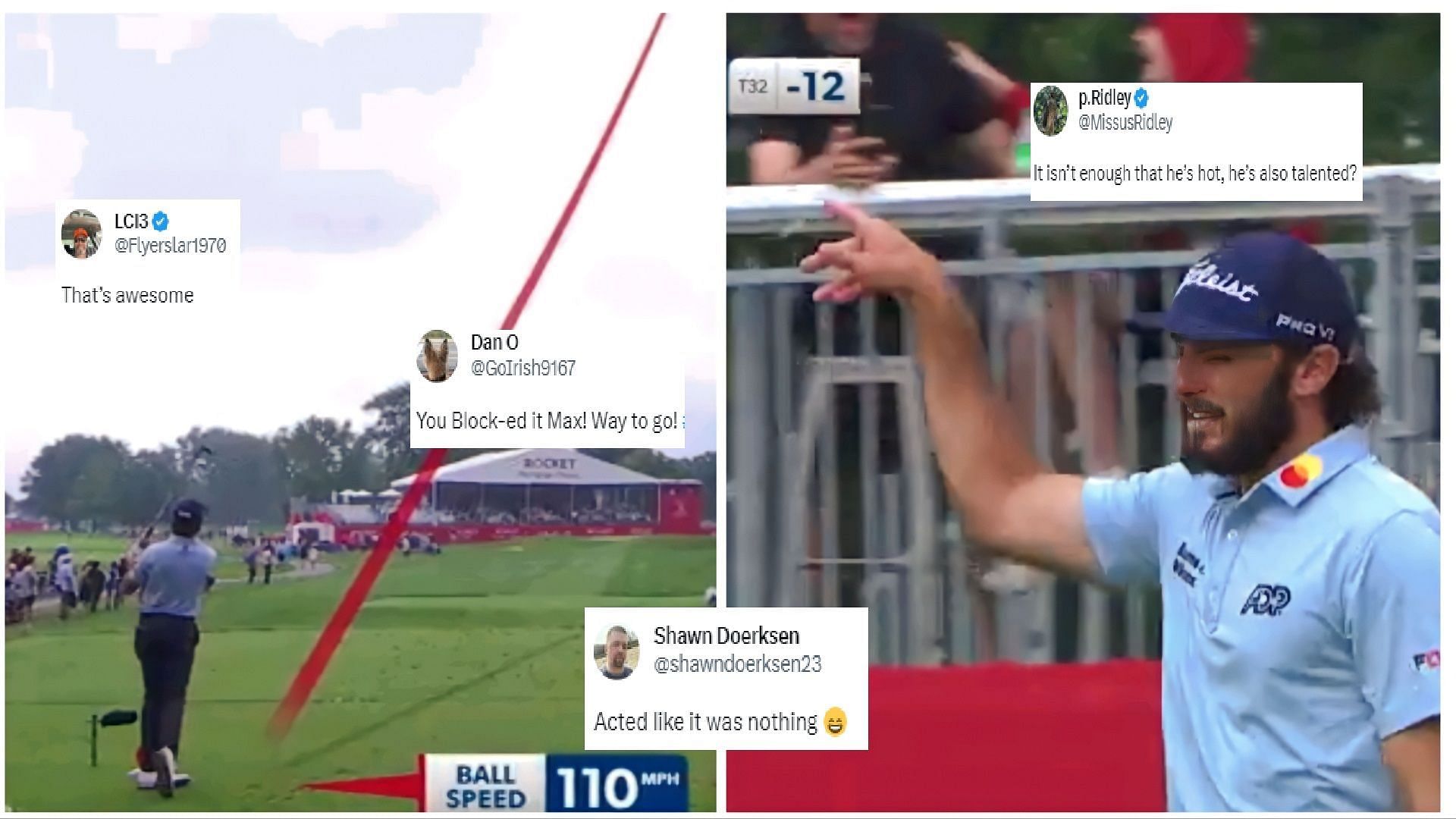 fans react to Max Homa hole-in-one