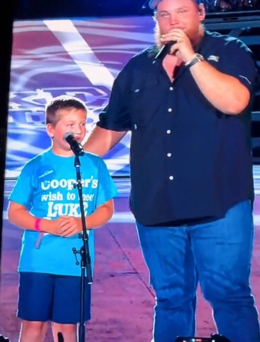 What happened at Luke Combs' Gillette stadium concert? Make A Wish