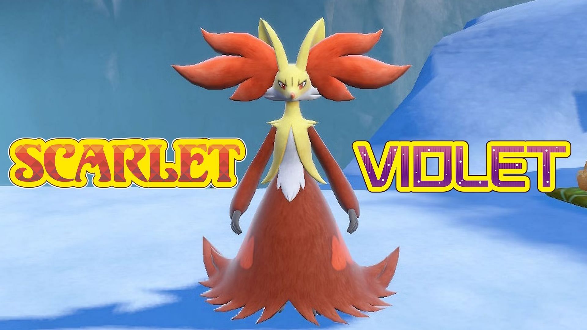 Pokémon Scarlet e Violet: Delphox em Raids 7 Estrelas