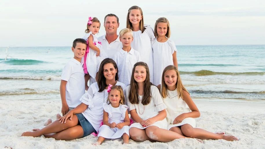 All About Philip Rivers' 9 Children (and Baby on the Way!)