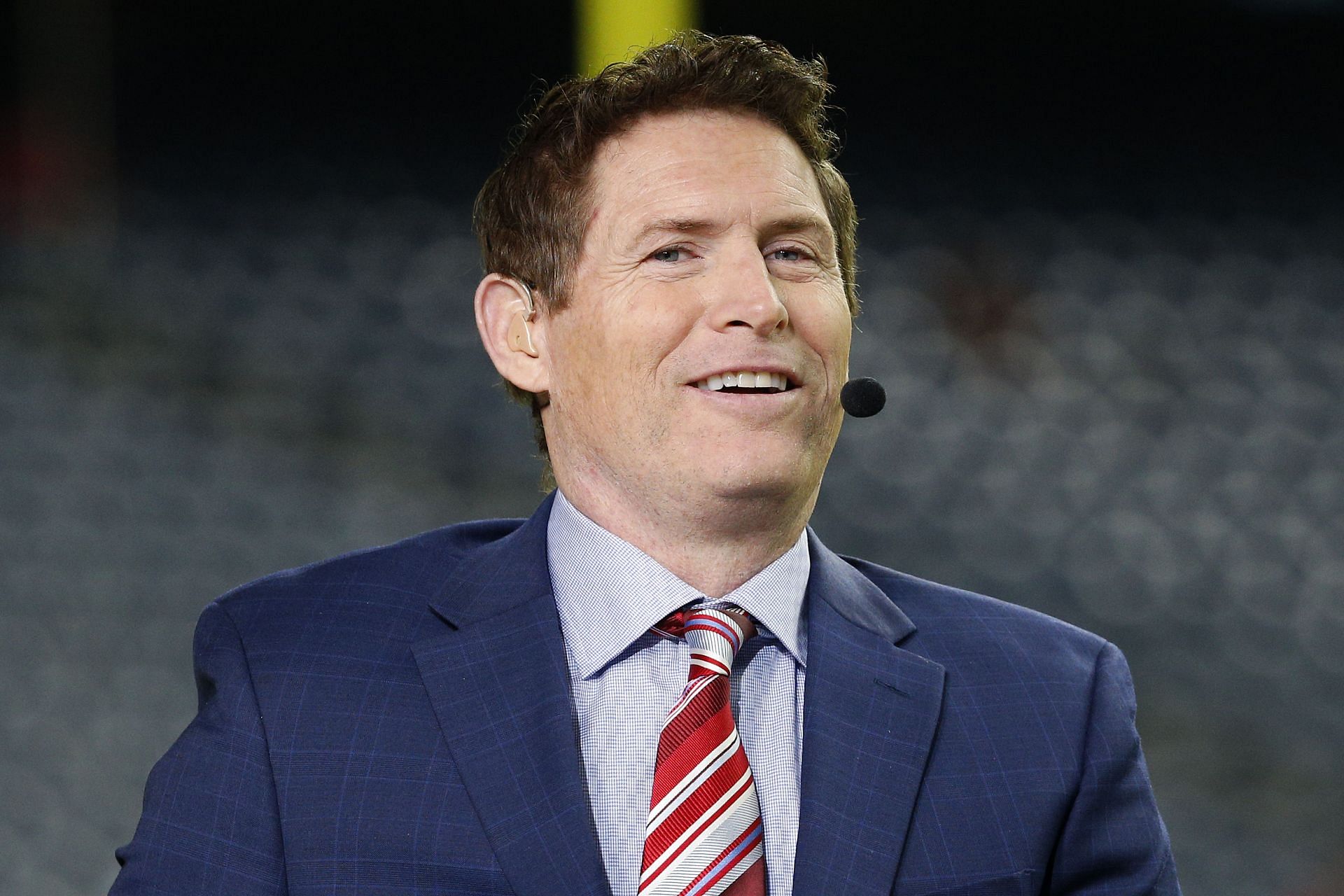 Steve Young at Wild Card Round - Buffalo Bills v Houston Texans