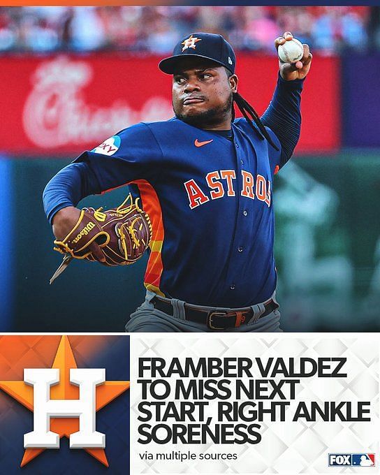 Framber Valdez Injury Update: Health status and expected recovery ...