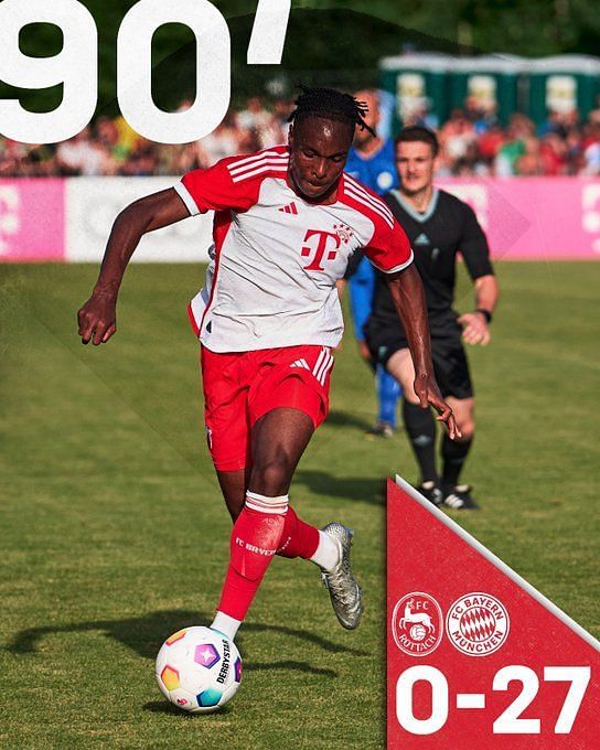 Bring on Arsenal, What do they need Harry Kane for - Fans react as Bayern  Munich defeat FC Rottach-Egern 27-0 in pre-season friendly