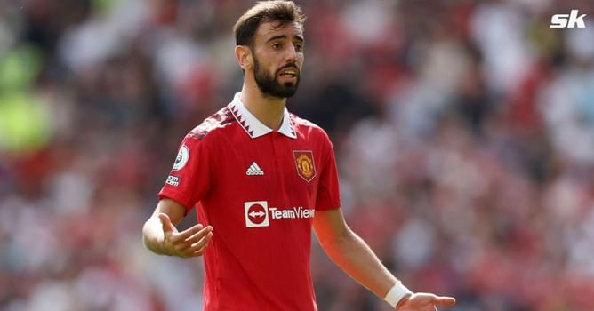 “I just couldn’t stop laughing” – Ex-Manchester United player on receiving ‘angry’ messages from Bruno Fernandes