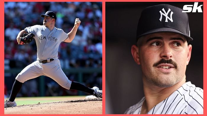 Bleeding Yankee Blue: WE'RE ONLY 9 GAMES BACK! THAT'S WHY CARLOS RODON IS  BLOWING KISSES AT YOU!