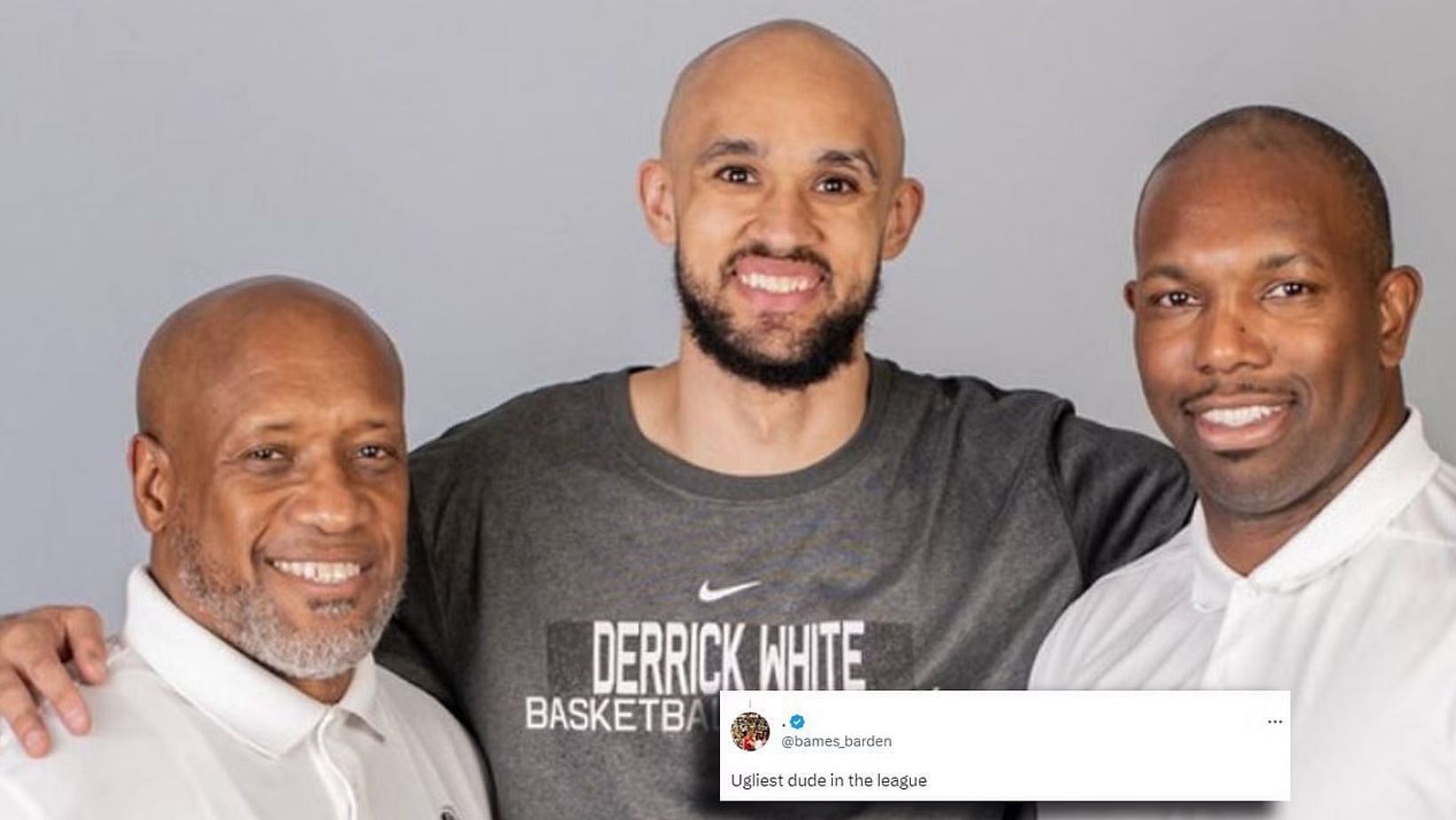 Derrick White going bald didn&#039;t save him from trolls.