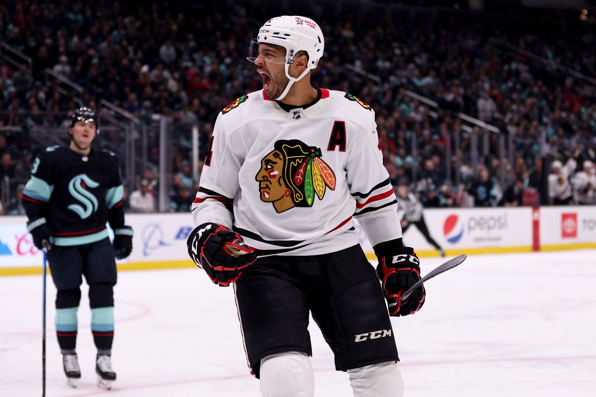 Seth Jones, Chicago Blackhawks v Seattle Kraken