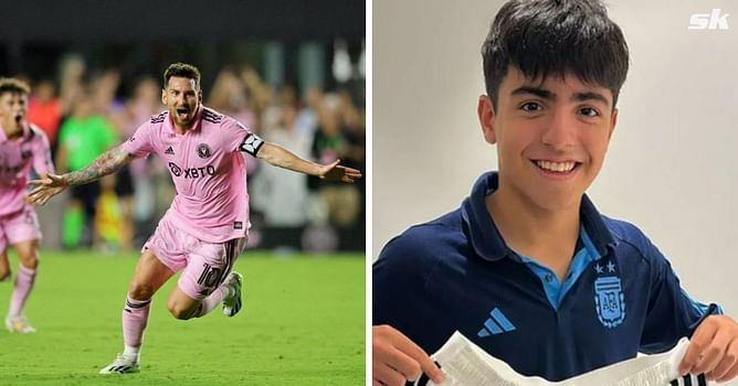 “What planet did you come from” – Sergio Aguero’s son reacts to Lionel Messi’s Inter Miami debut