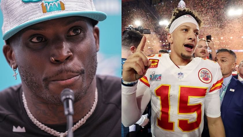 Patrick Mahomes was shocked over the Tyreek Hill trade