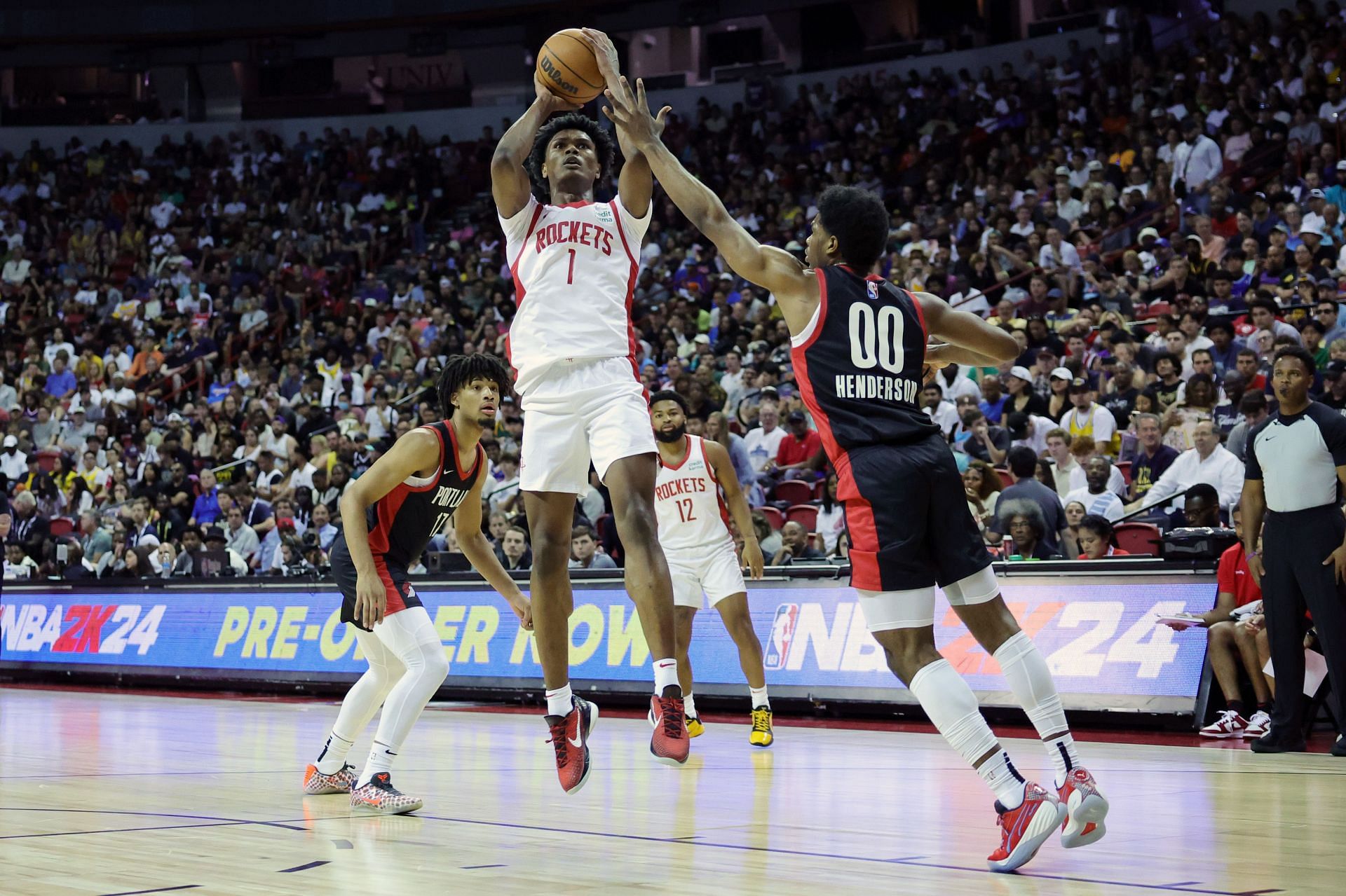 2023 NBA Summer League - Portland Trail Blazers v Houston Rockets