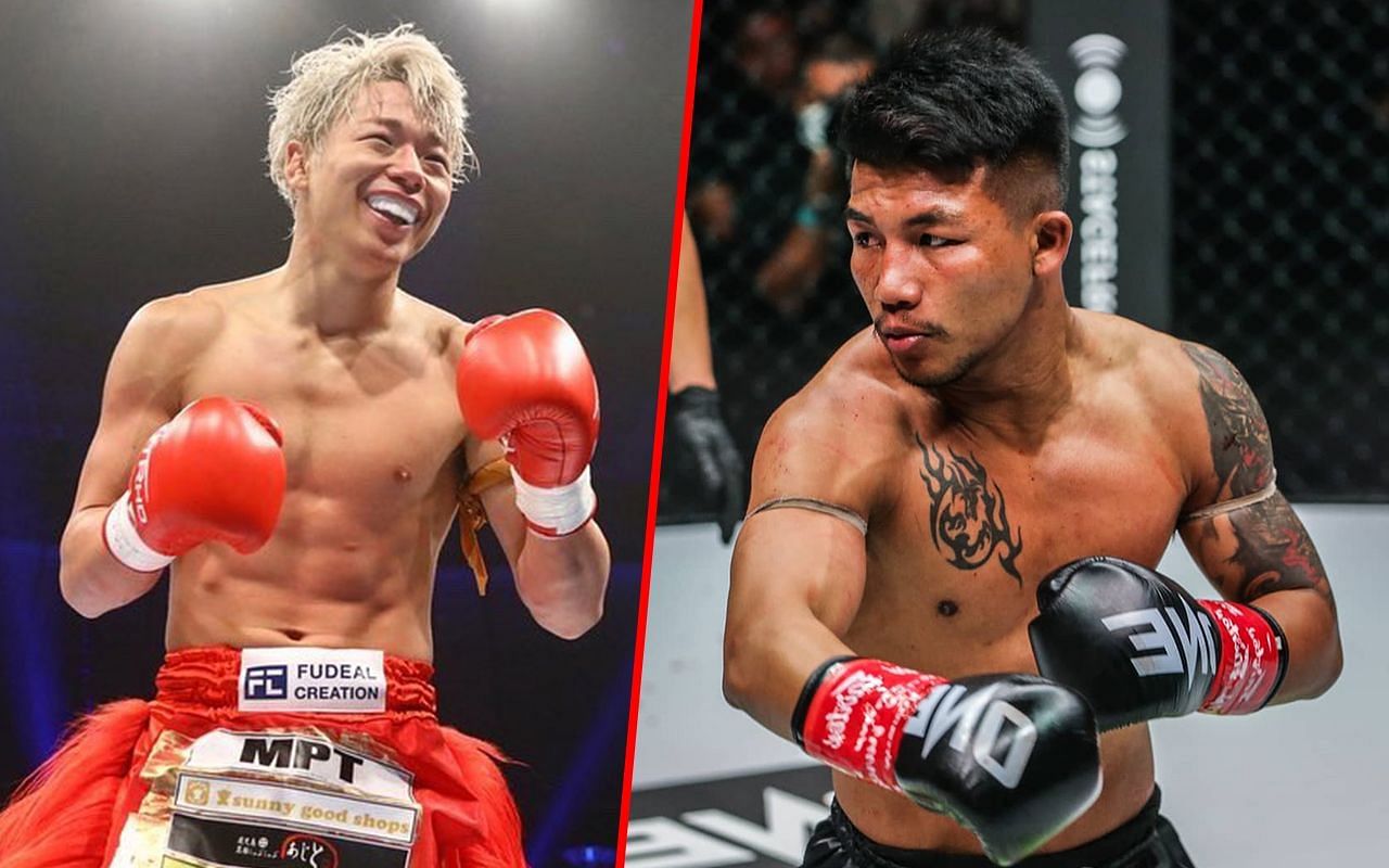 Takeru (Left) has had Rodtang (Right) in his sights since arriving in ONE Championship