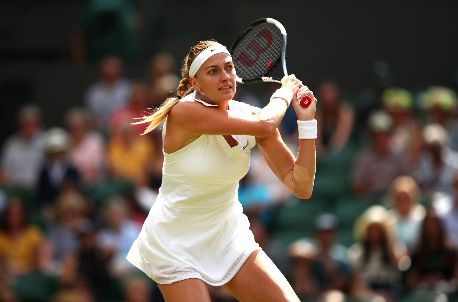 Petra Kvitova at the 2019 Championships.