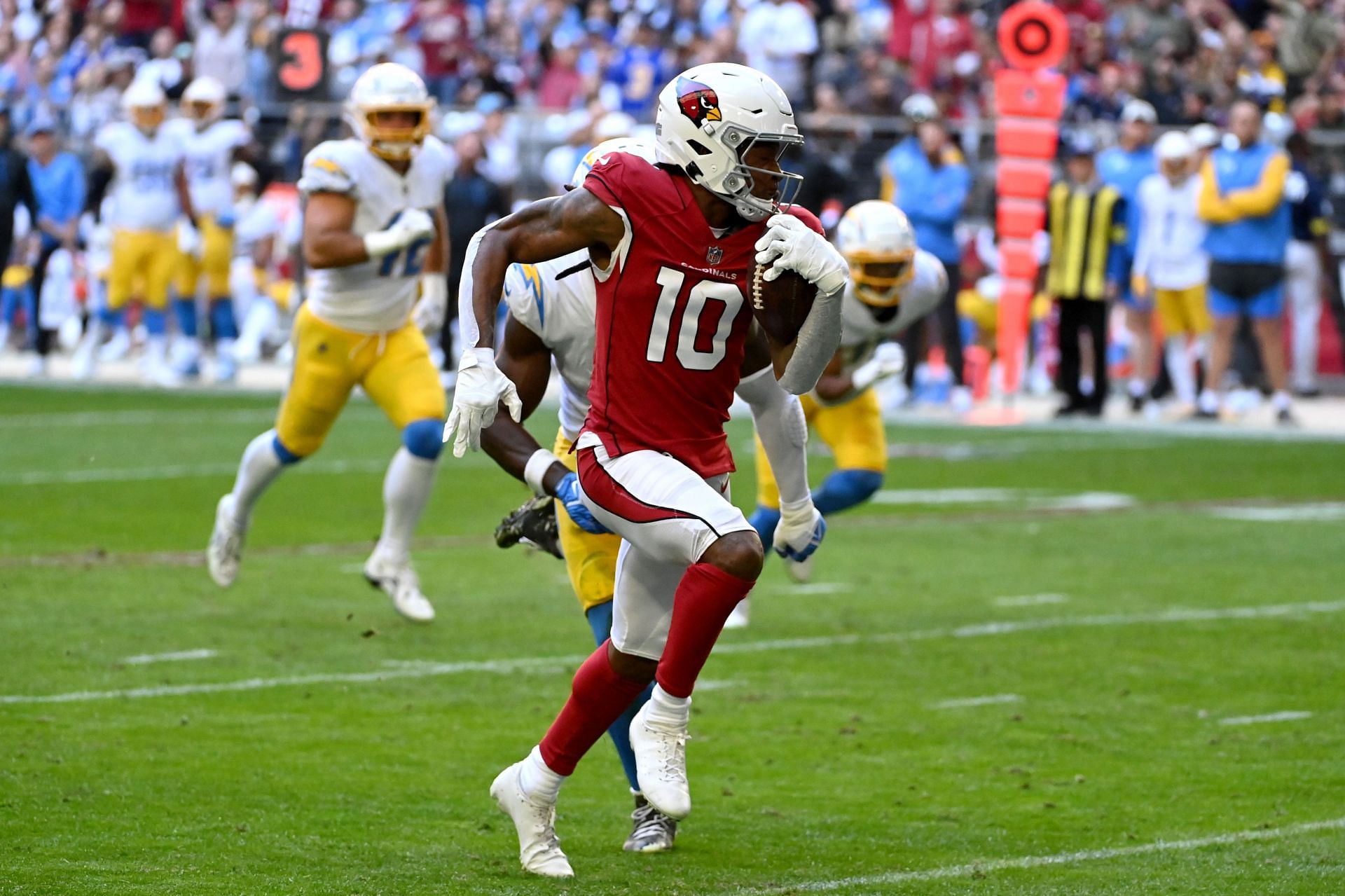 DeAndre Hopkins during Los Angeles Chargers v Arizona Cardinals