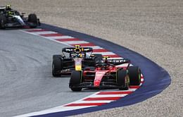 Watch: Carlos Sainz's valiant defense against Sergio Perez at the 2023 F1 Austrian GP