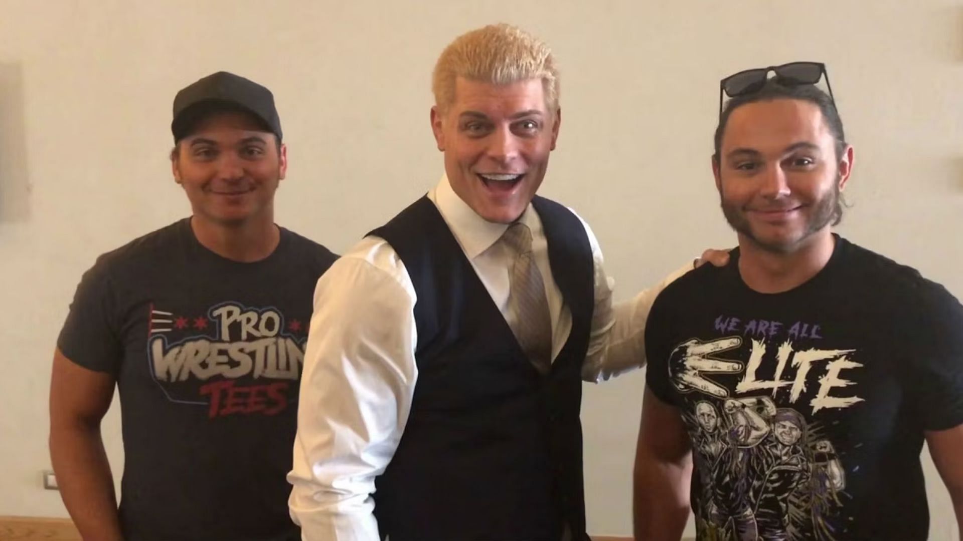 Cody Rhodes and The Young Bucks initially began AEW as the company
