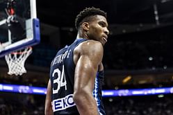 Giannis Antetokounmpo puts on a coaching clinic in China ahead of potentially appearing in FIBA World Cup 2023